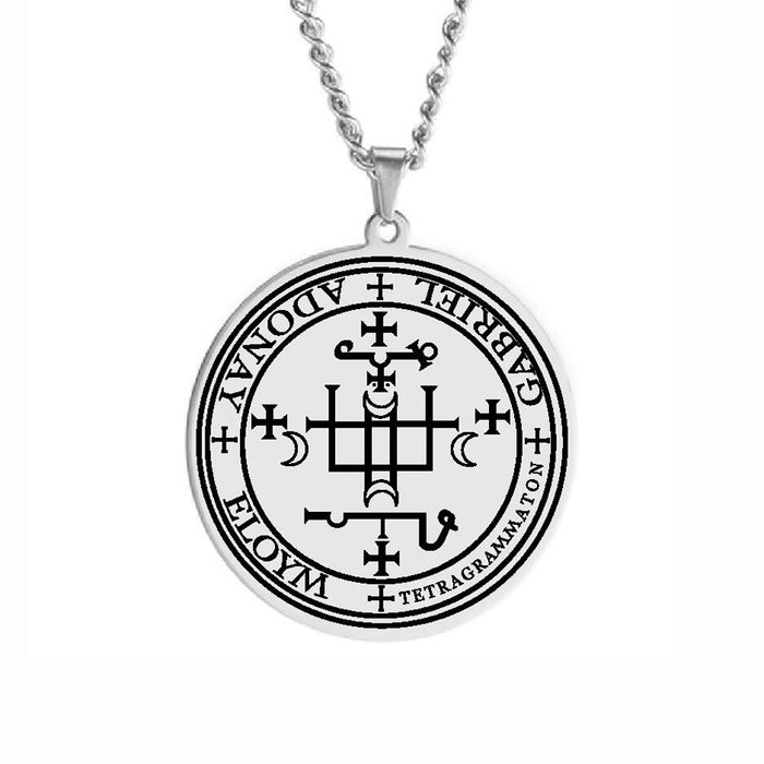 Archangel Gabriel Sigil Pendant – The Great Messenger