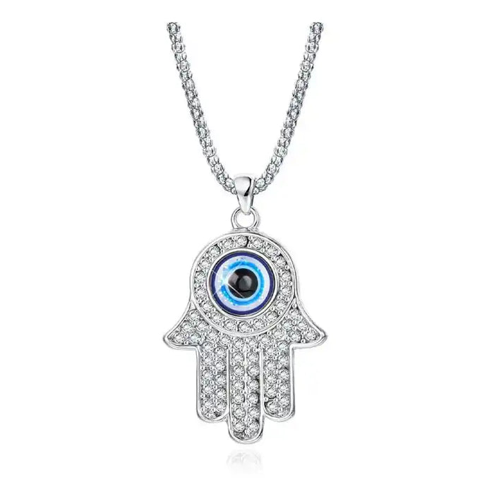 Evil Eye Hamsa Necklace