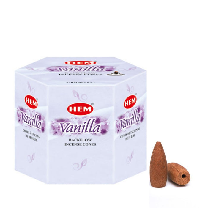 HEM VANILLA BACKFLOW CONES