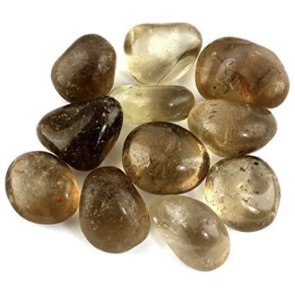 SMOKY QUARTZ TUMBLED STONE