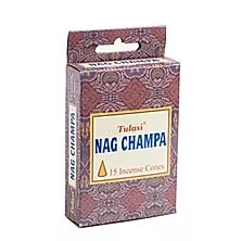 TULASI NAG CHAMPA 15PCS INCENSE CONES