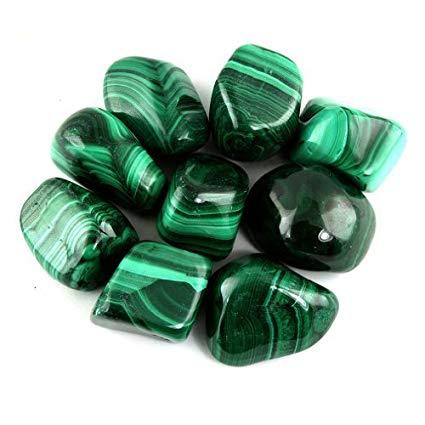 MALACHITE TUMBLED STONE