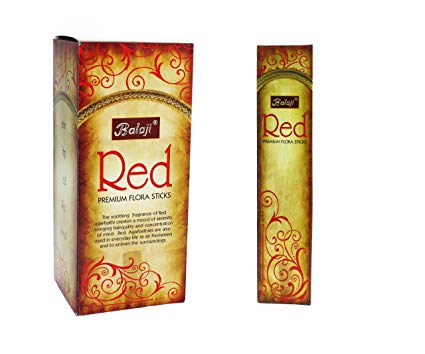 RED FLORAL STICKS
