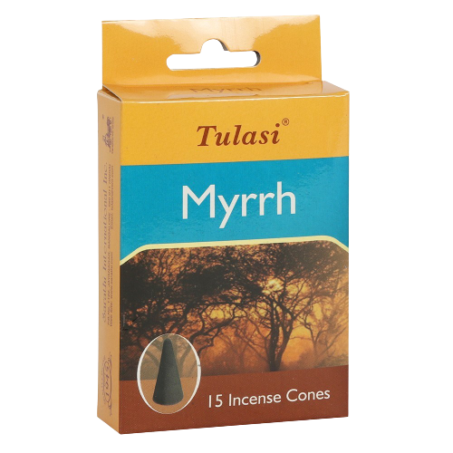 TULASI MYRRH INCENSE CONES