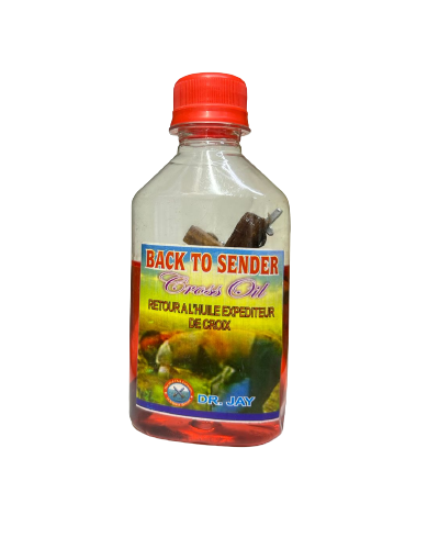 Dr. Jay Back To Sender Cross Oil: Shield Yourself from Negative Energy