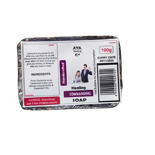 Commanding Healing Soap
