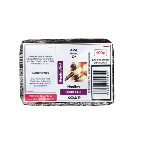 Court Case Healing Soap