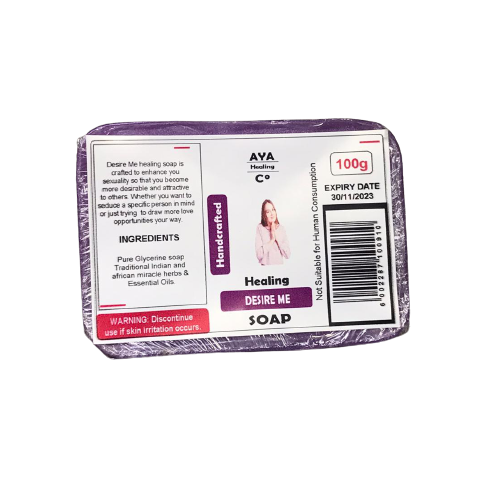 Desire me healing soap