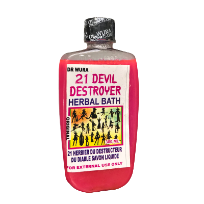 Dr Wura 21 devil destroyer herbal bath oil