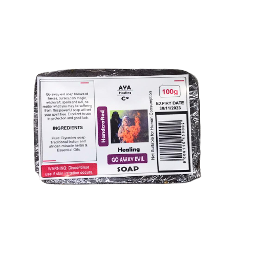 Go Away Evil Healing Soap
