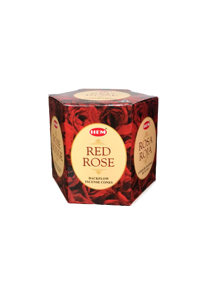 HEM RED ROSE BACK-FLOW CONE