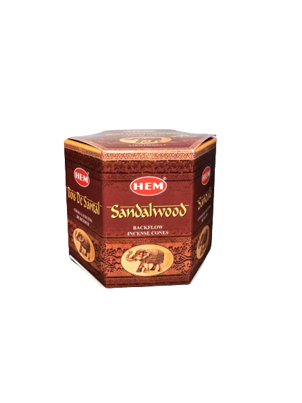 HEM SANDALWOOD BACK-FLOW CONES