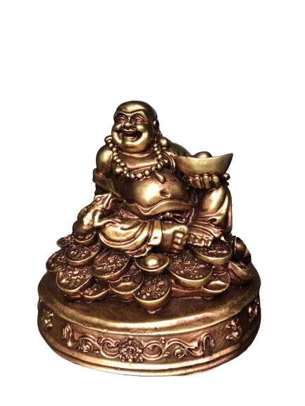 Laughing Buddha Statues - Wealth Buddha Sitting