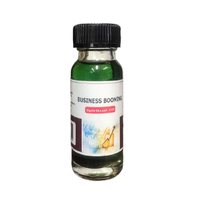 Business booming spiritual oil