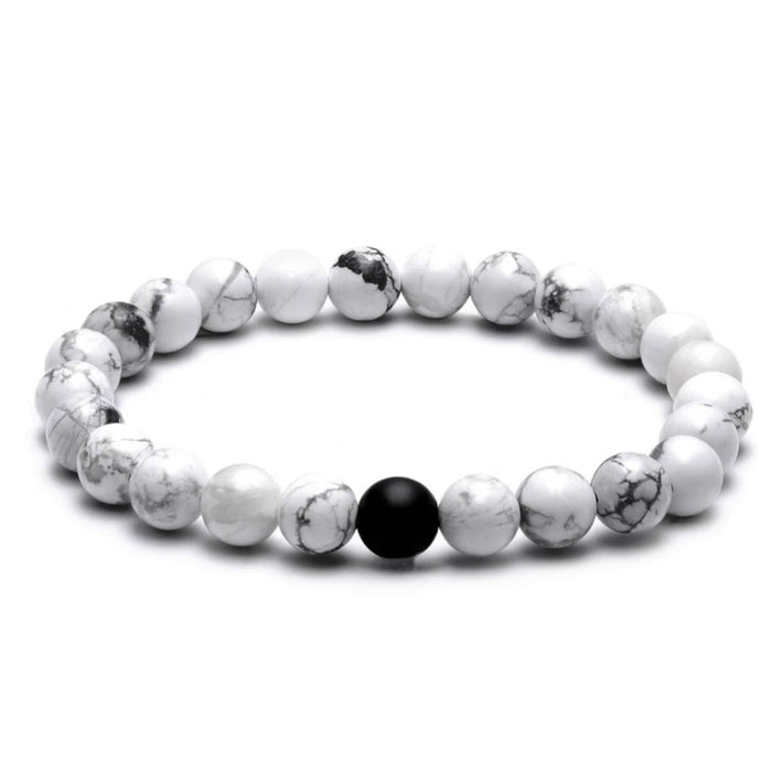 Howlite bracelet