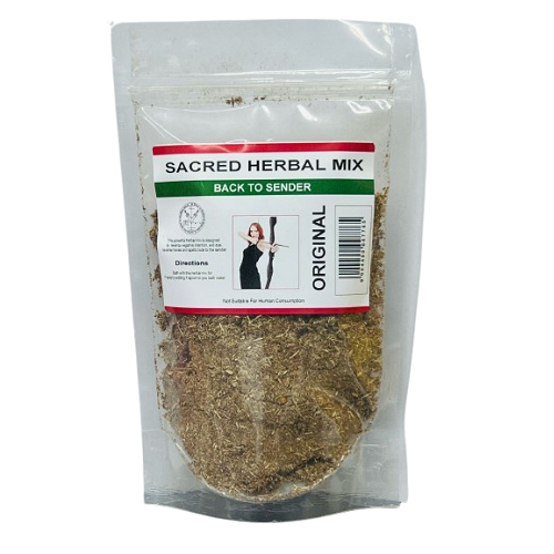 Back To Sender Sacred Herbal Mix - Powerful Protection & Curse Reversal