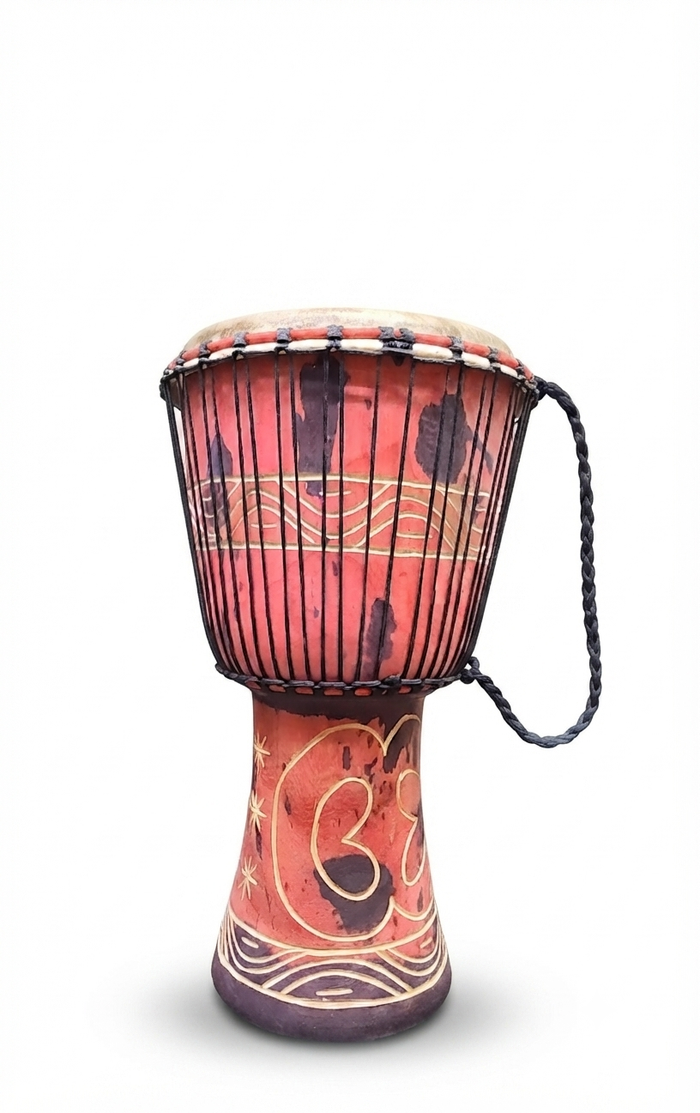 Extra Large Handcrafted African Djembe Drum – Meditation & Spiritual Rhythm (65 cm)