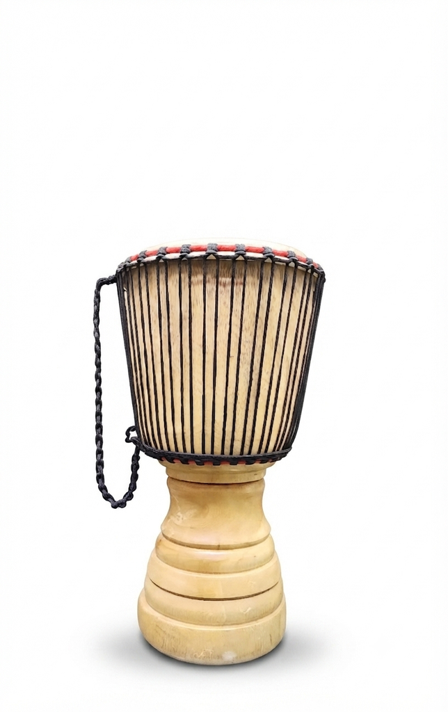 Large Handcrafted African Djembe Drum – Meditation & Spiritual Rhythm (52 cm)