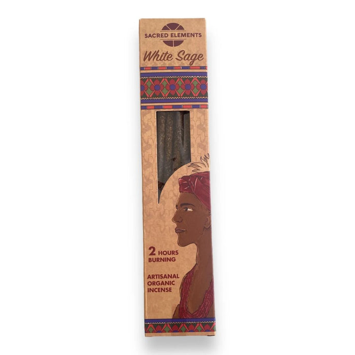 Sacred Elements White Sage Incense Sticks – Deep Cleansing & Purification