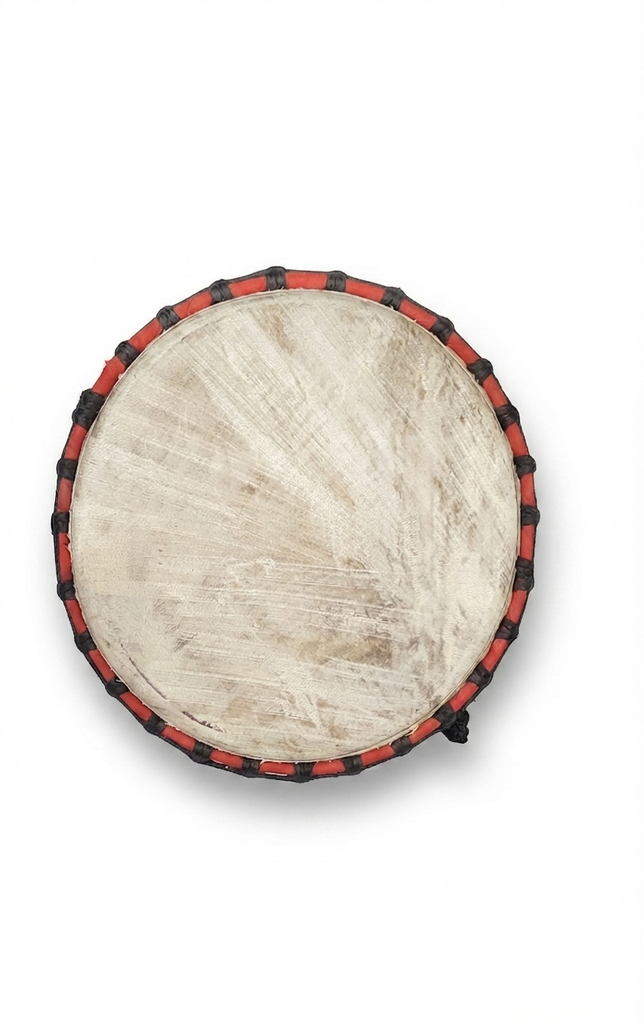 Large Handcrafted African Djembe Drum – Meditation & Spiritual Rhythm (52 cm)