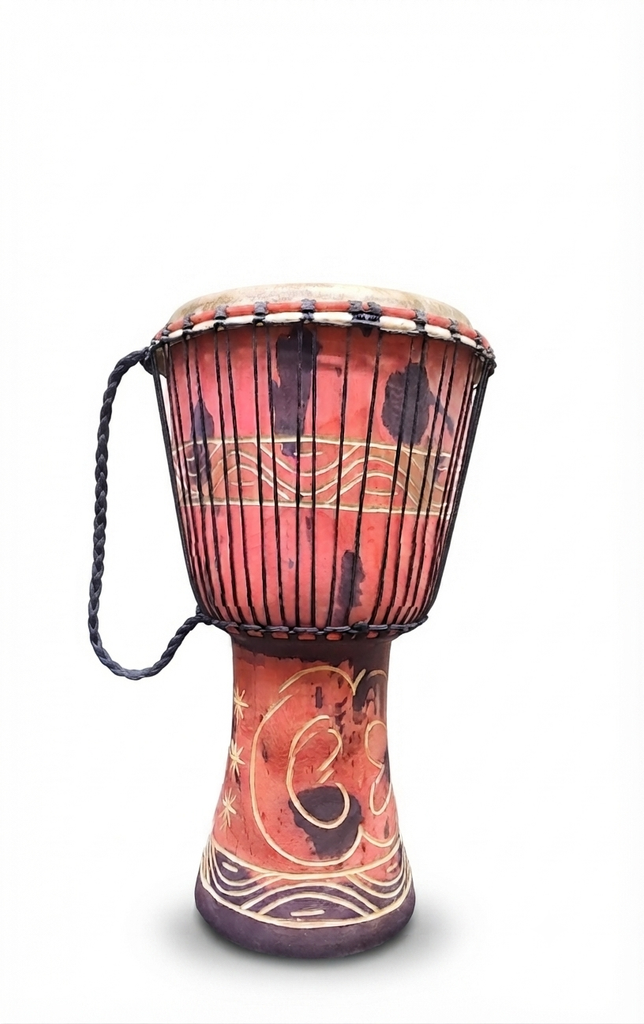 Extra Large Handcrafted African Djembe Drum – Meditation & Spiritual Rhythm (65 cm)