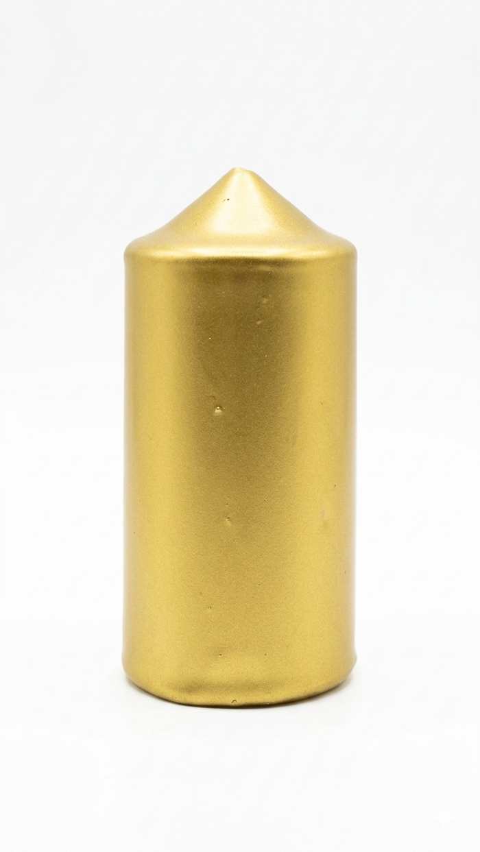 Gold Prayer Candle 5 CM x 8 CM