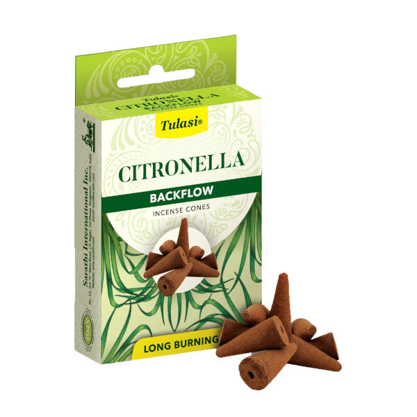 TULASI CITRONELLA BACKFLOW CONES