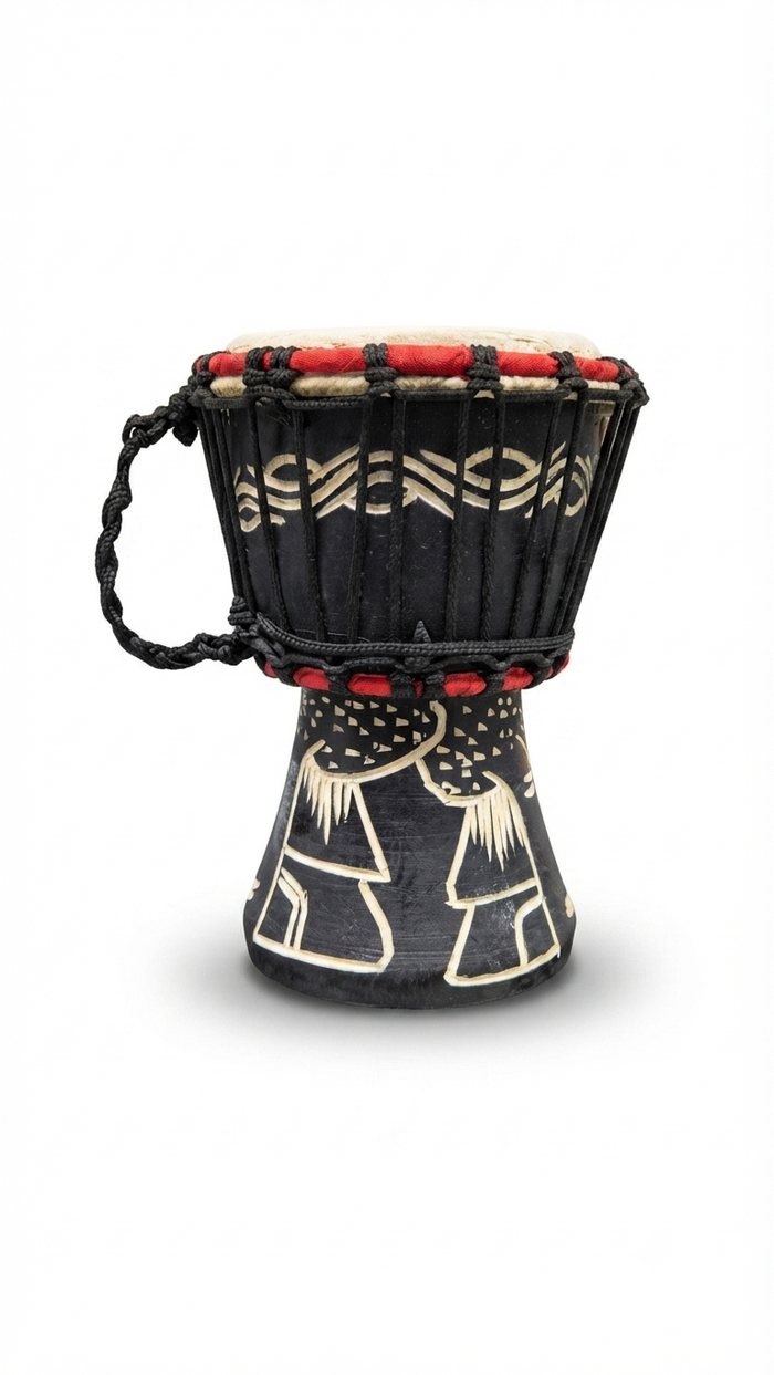 Handcrafted African Djembe Drum – Small (18 cm)
